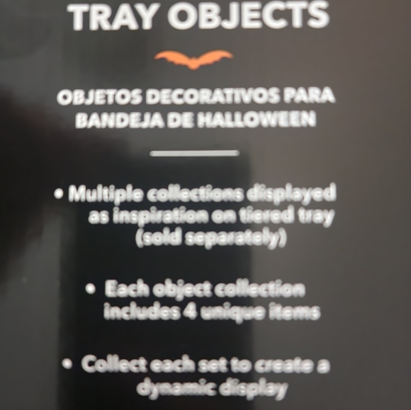 NWT HALLOWEEN TiER TRAY SET FALL DECOR/ ๐๐ป๐๐งก๐ค๐๐ป - Picture 4 of 5